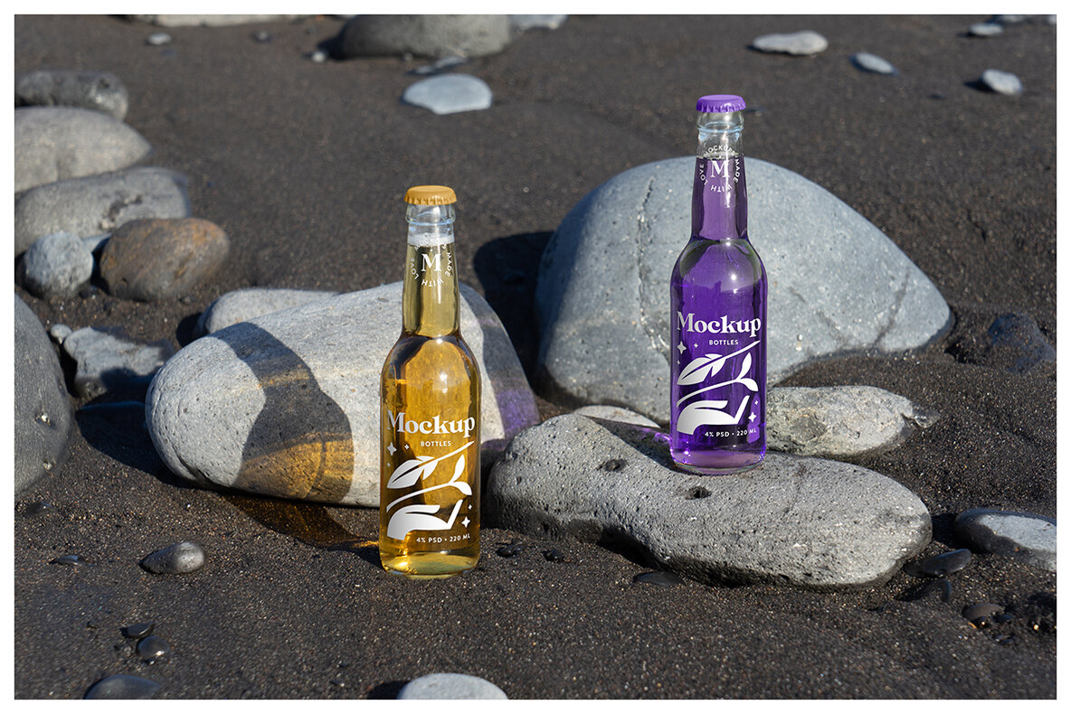 Bottle Mockups   Nature Scenes 6