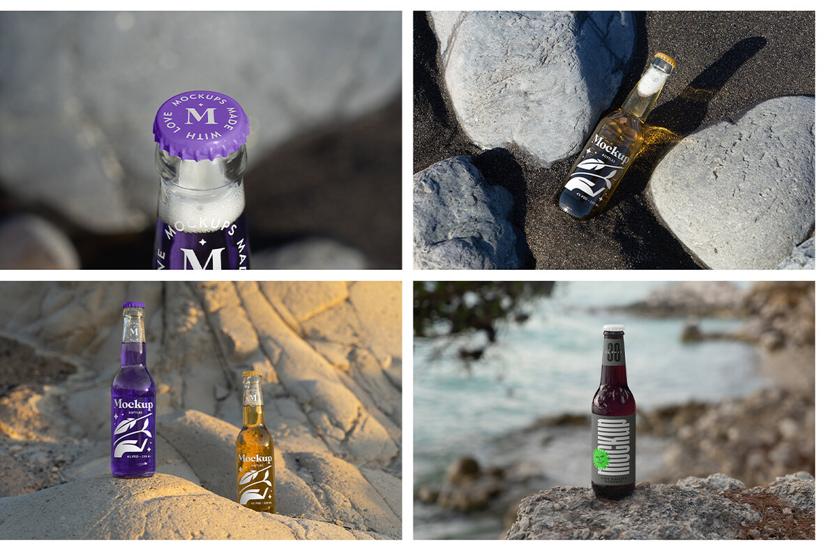 Bottle Mockups   Nature Scenes 7