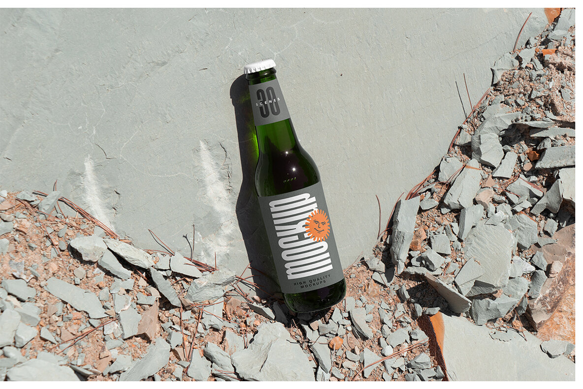 Bottle Mockups   Nature Scenes 8