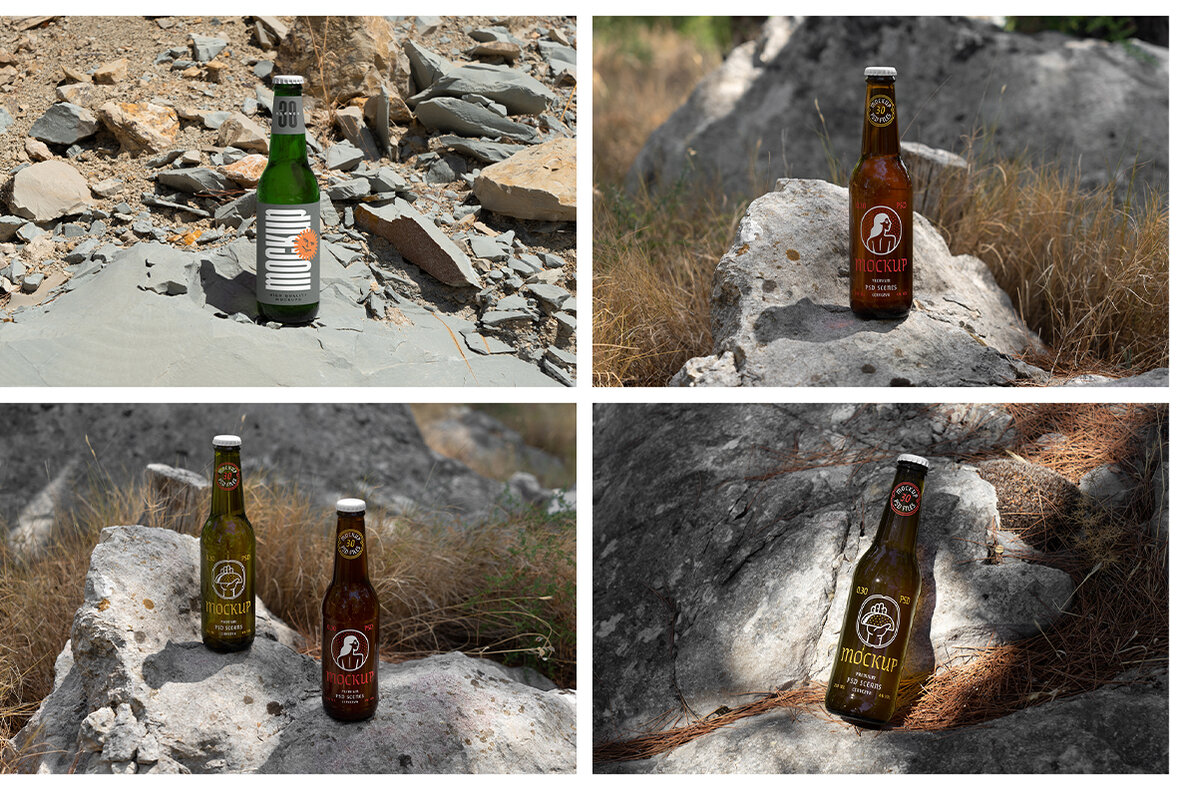 Bottle Mockups   Nature Scenes 9