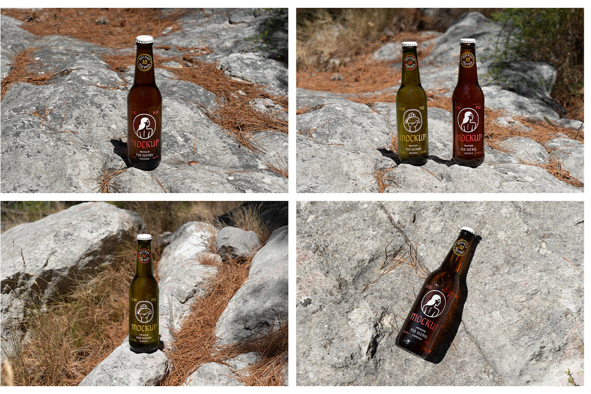 Bottle Mockups   Nature Scenes 11