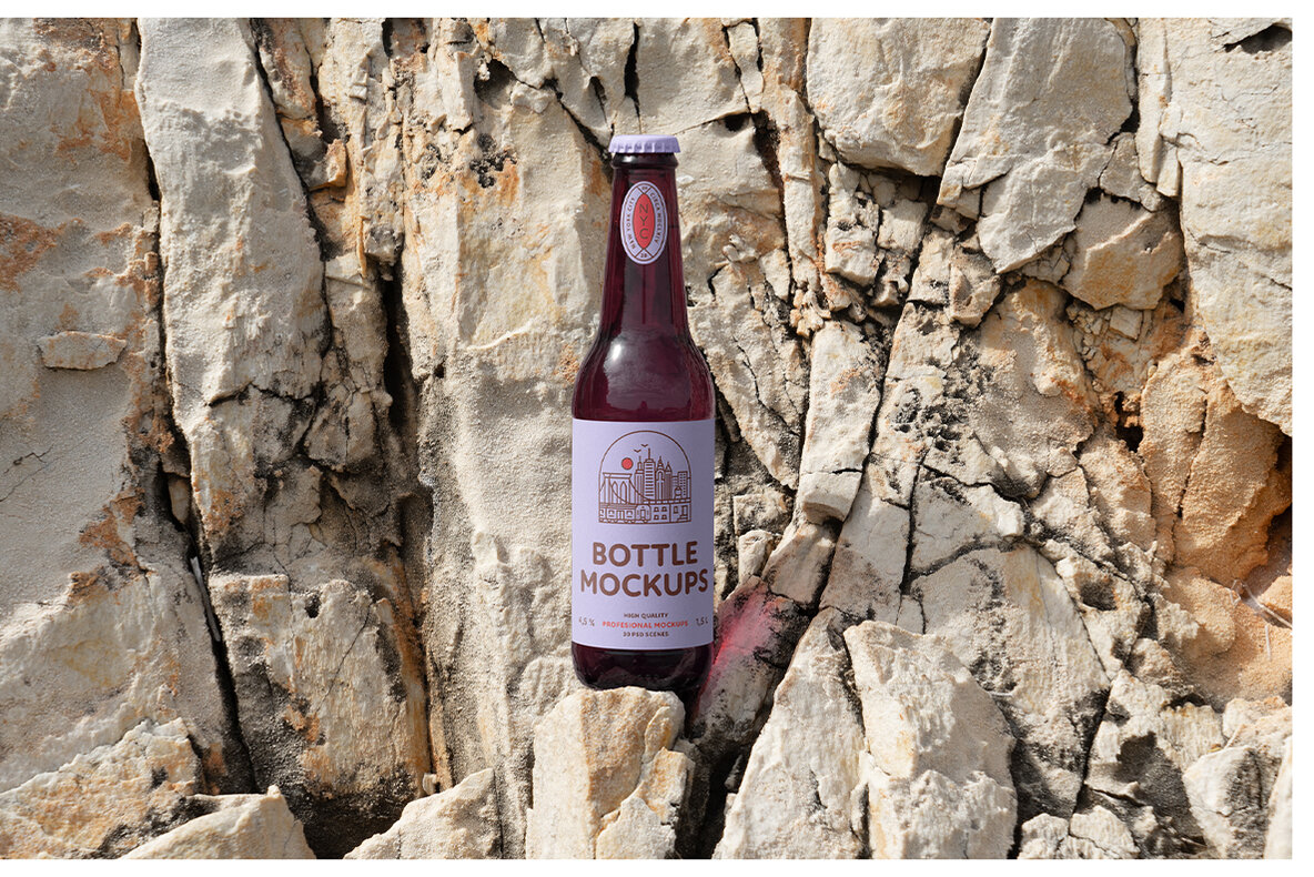 Bottle Mockups   Nature Scenes 12