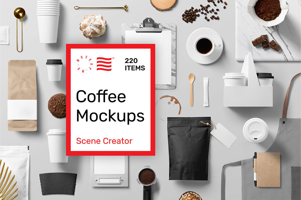 Coffee Mockups   Scene Creator 1