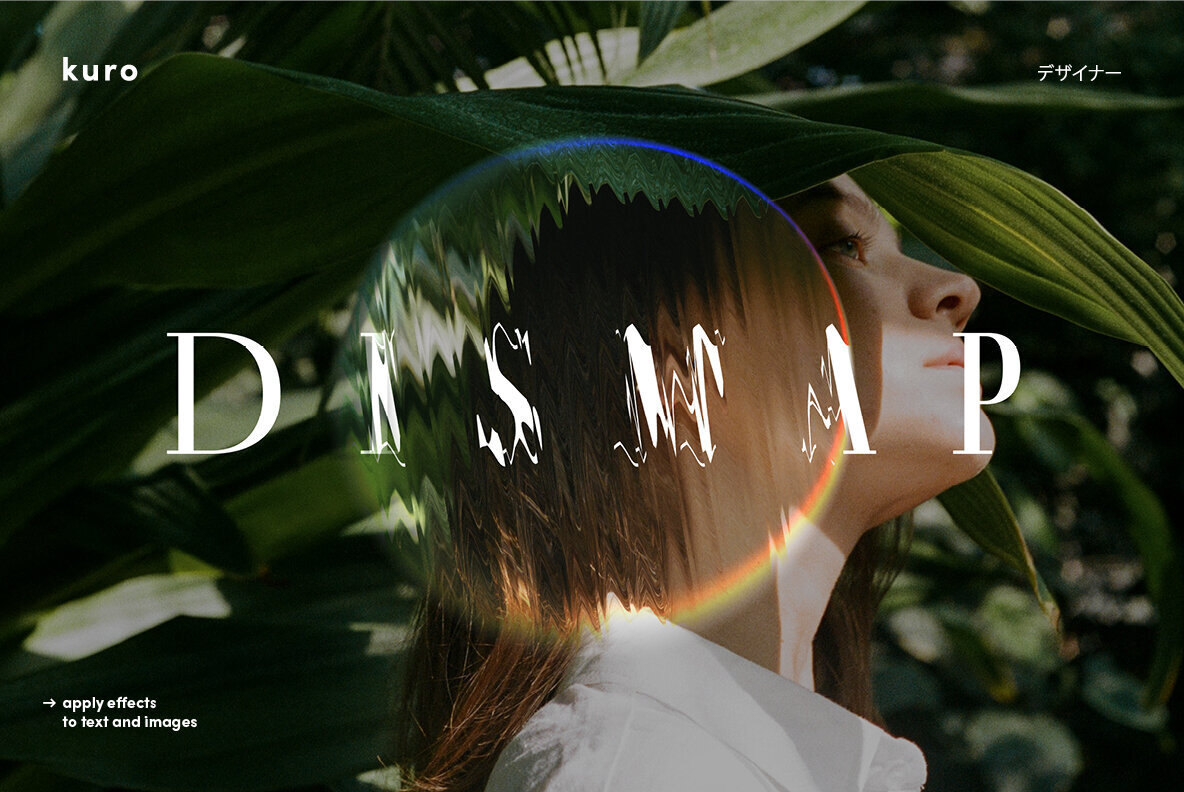 Dismap Photoshop Glass Template 2