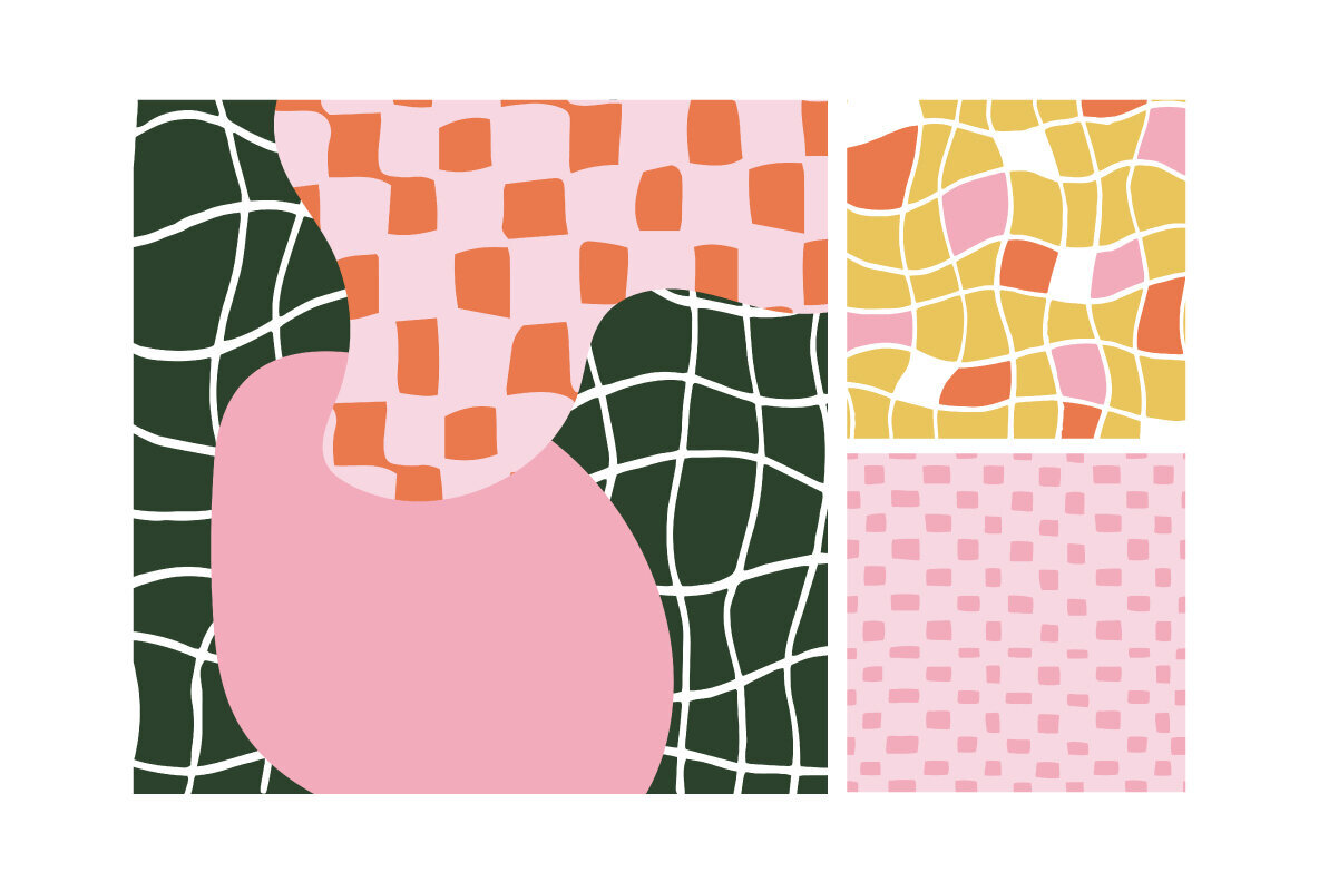 Groovy Checkerboards 4