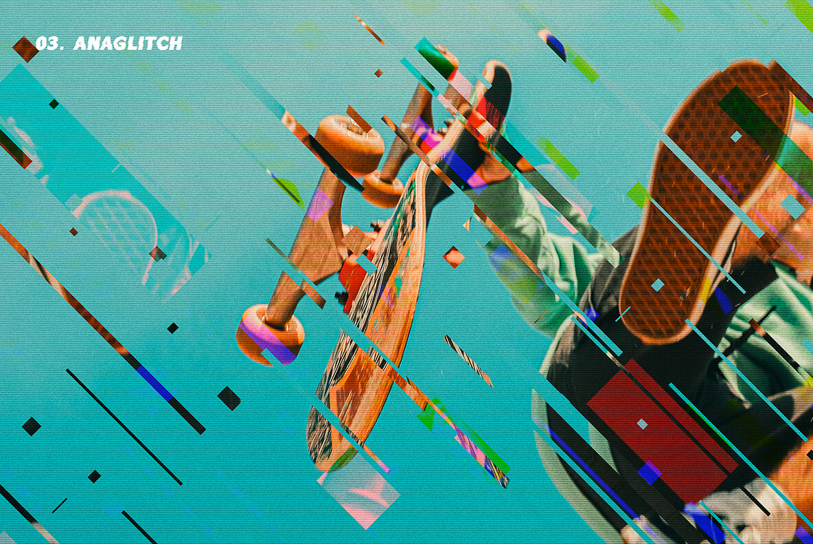 Glitch Matrix Photoshop Effect 9