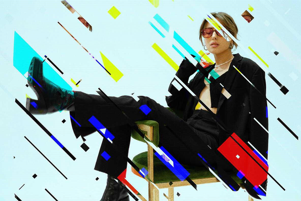 Glitch Matrix Photoshop Effect 10