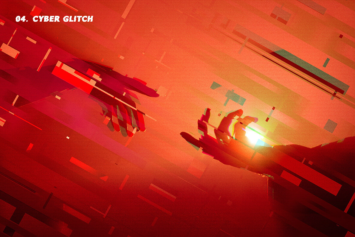 Glitch Matrix Photoshop Effect 12