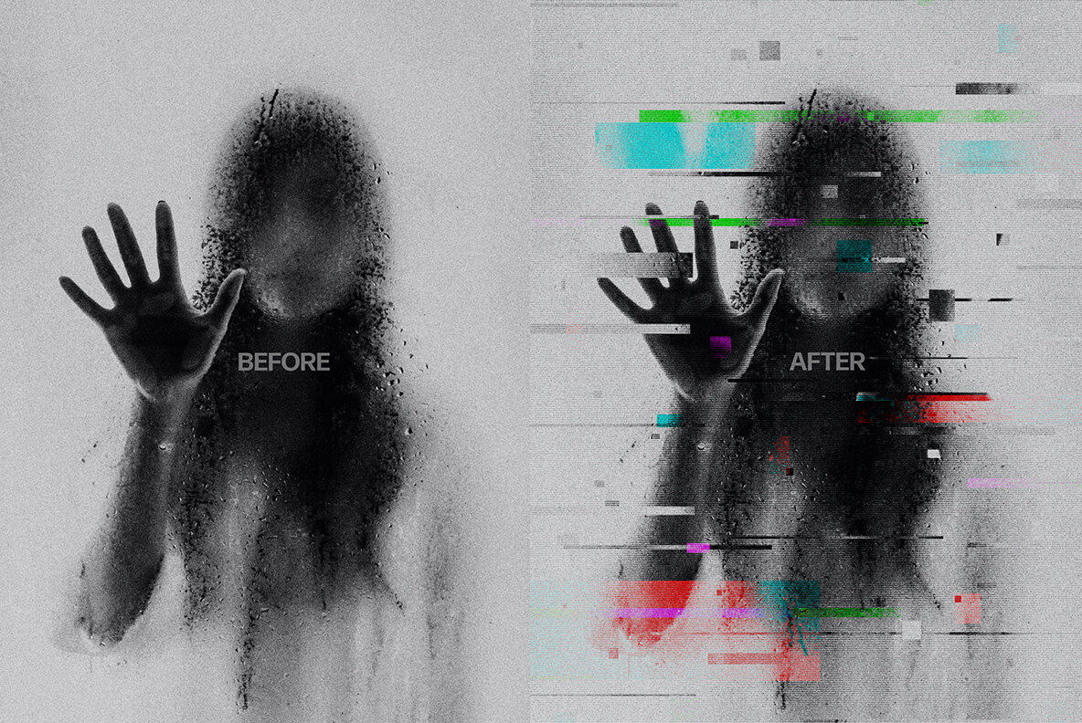Glitch Matrix Photoshop Effect 18