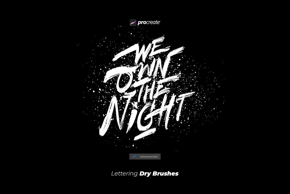 Lettering Brushes Procreate 6