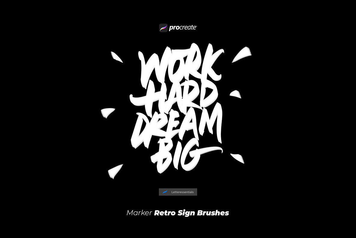 Lettering Brushes Procreate 7