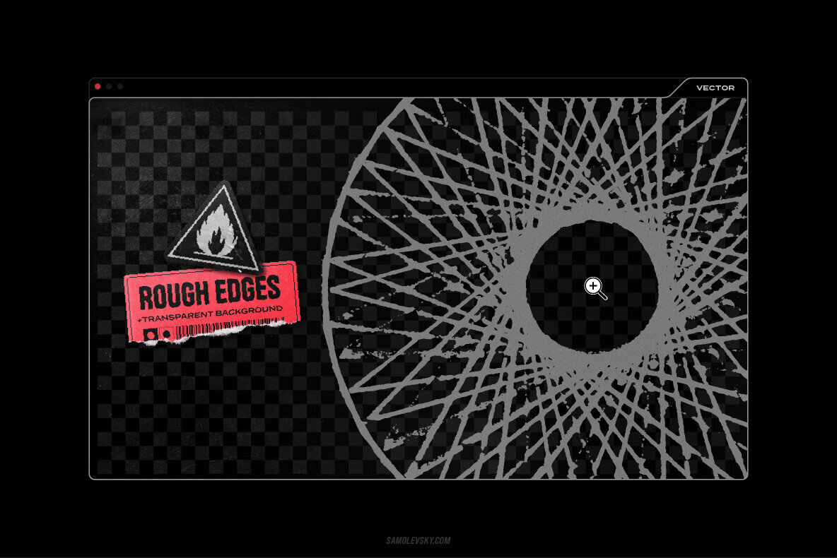 150 Retro Futuristic Textured Shapes Pack 3