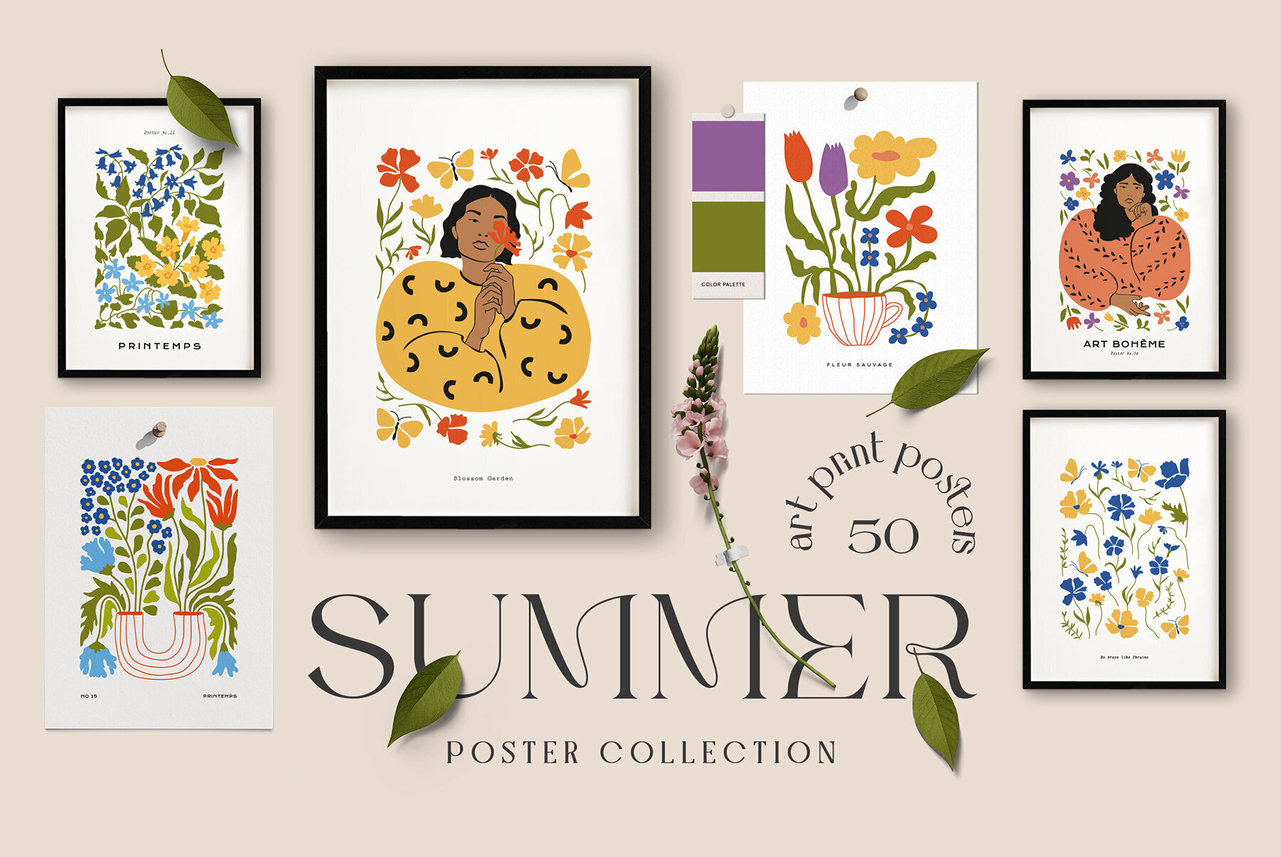 Summer Prints Posters 1