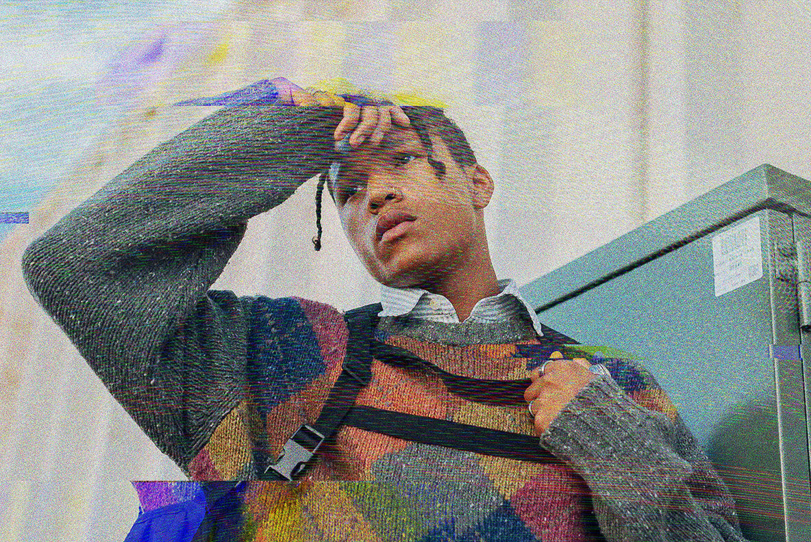 Glitch Damage Photo Effect 3