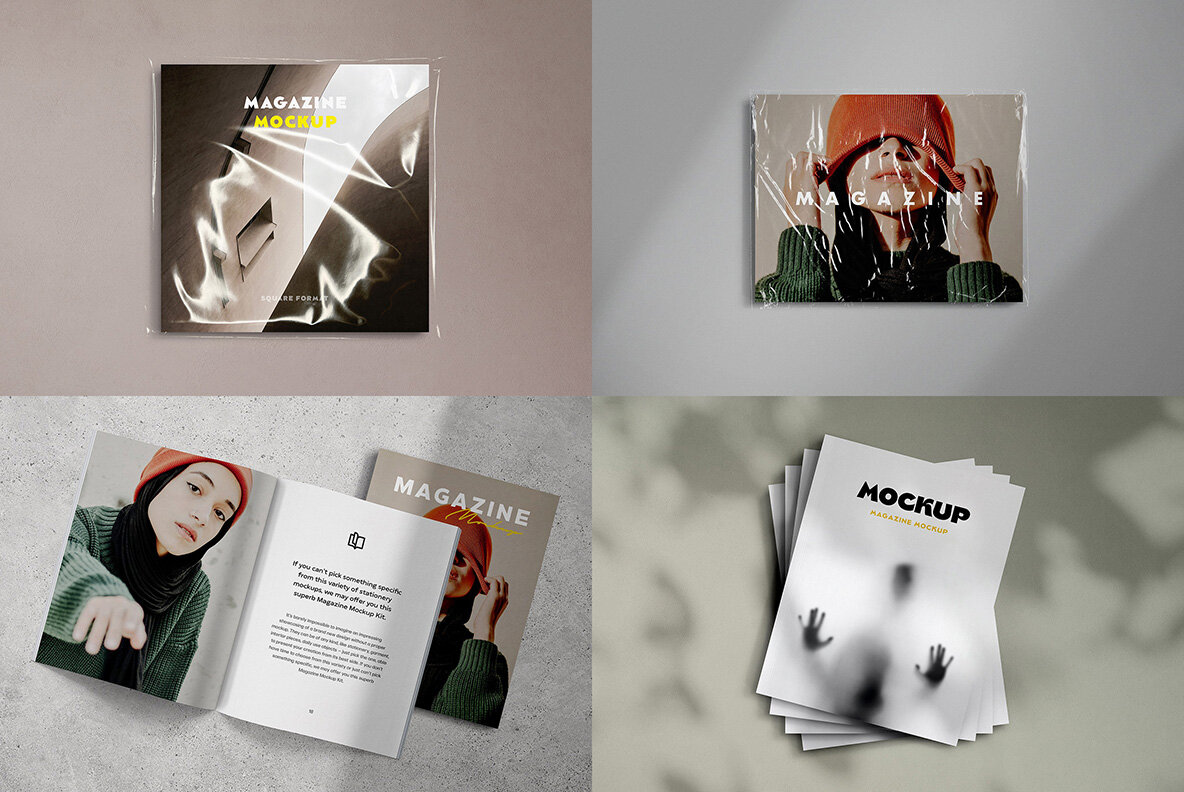 Print Showcase Mockup Bundle 9