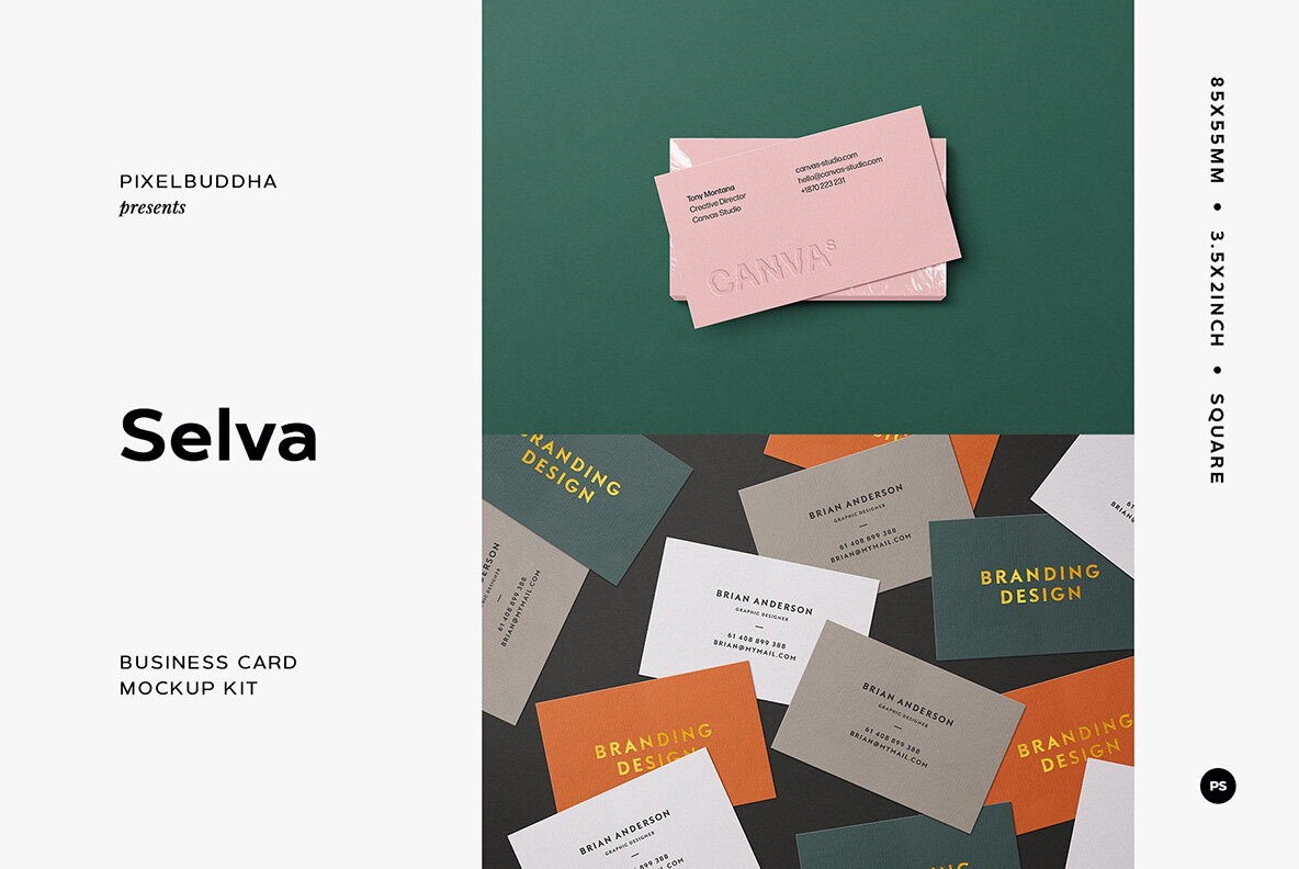 Print Showcase Mockup Bundle 15