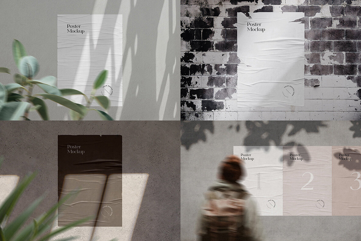 Print Showcase Mockup Bundle 22