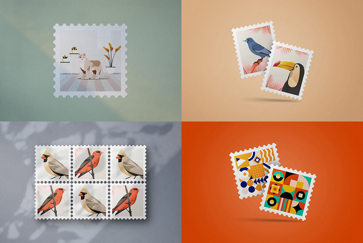 Print Showcase Mockup Bundle 26