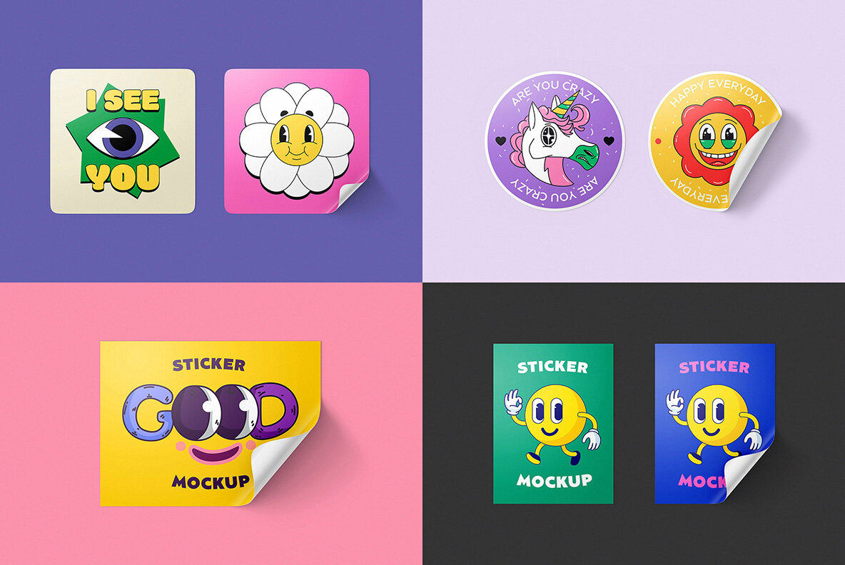 Print Showcase Mockup Bundle 28