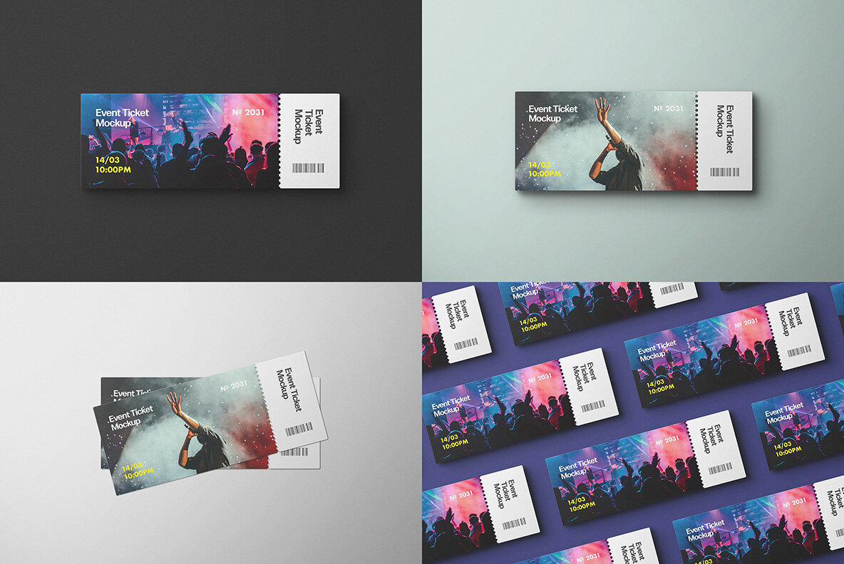 Print Showcase Mockup Bundle 30