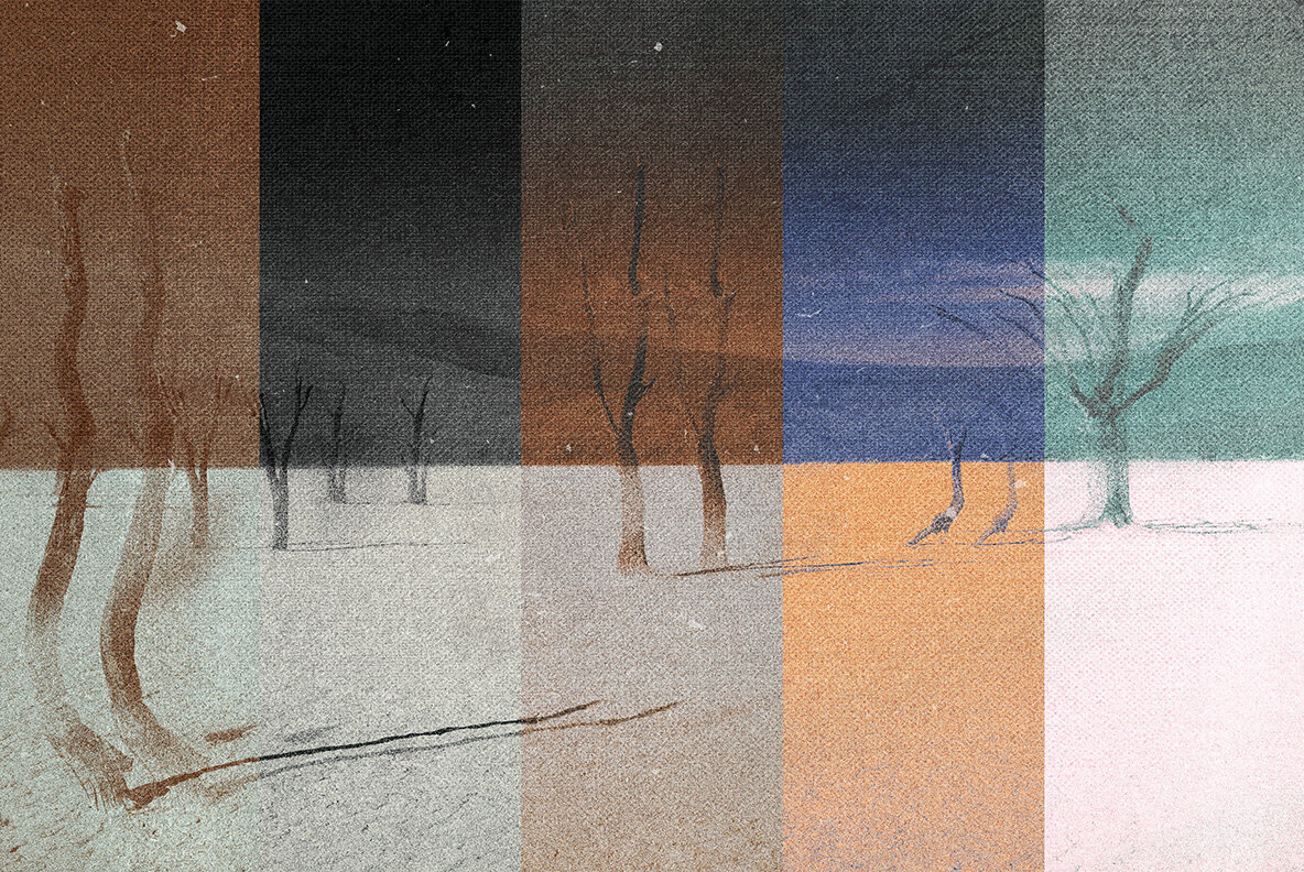 Distressed Print Ink Effect 6