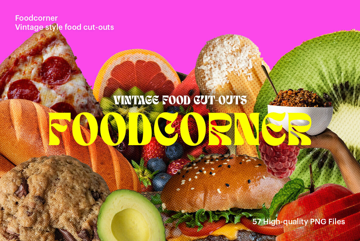 Foodcorner   Vintage Food Cut Outs 1