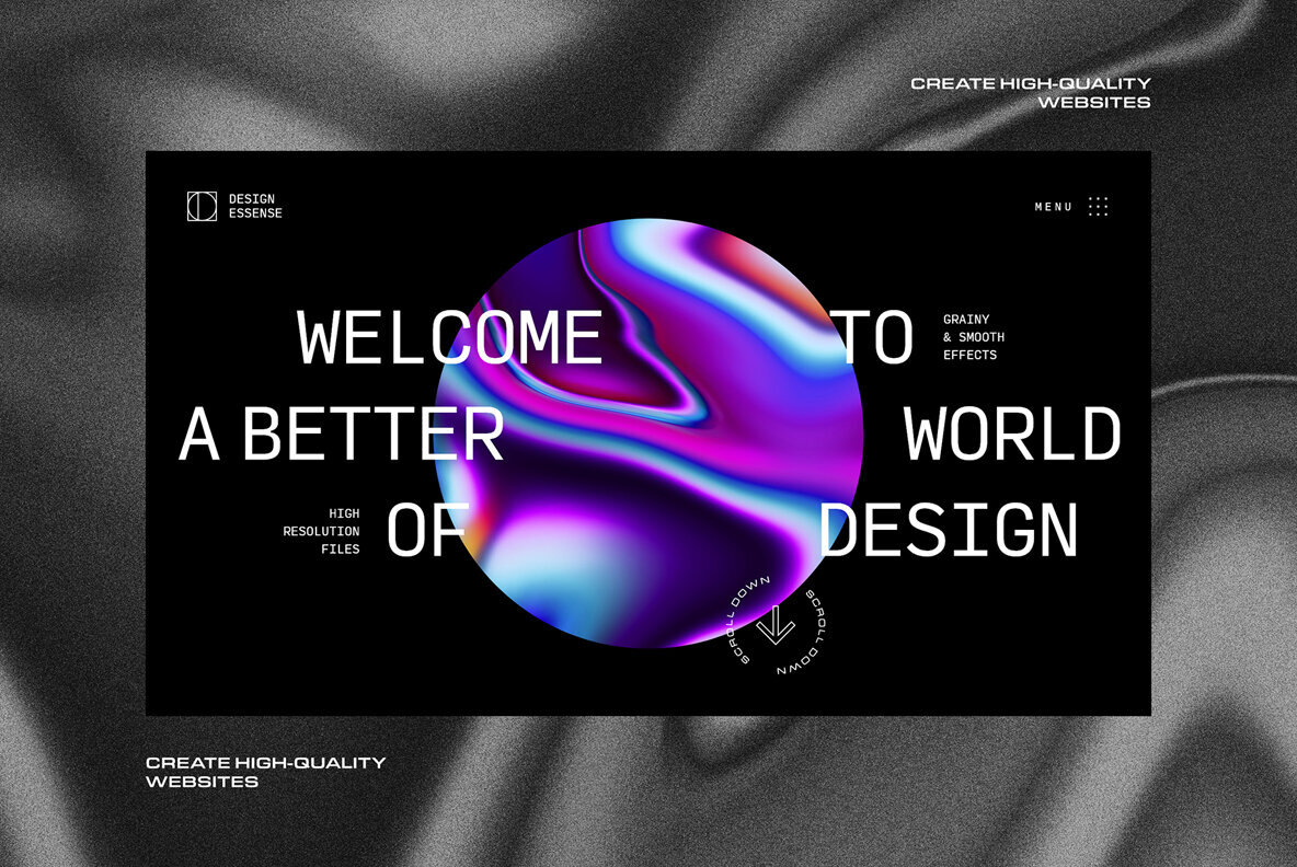 Surreal Gradient Waves   Backgrounds 4