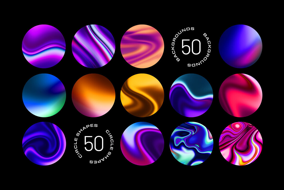 Surreal Gradient Waves   Backgrounds 5