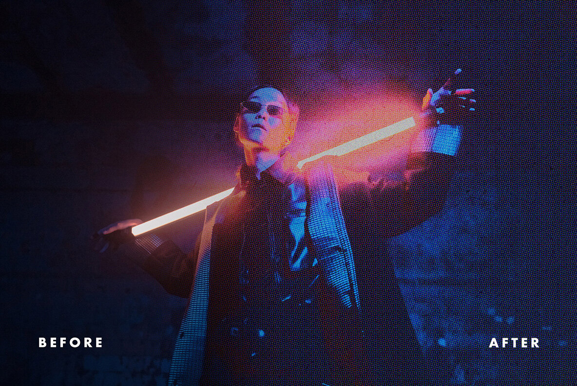 CMYK Printer Effect 5