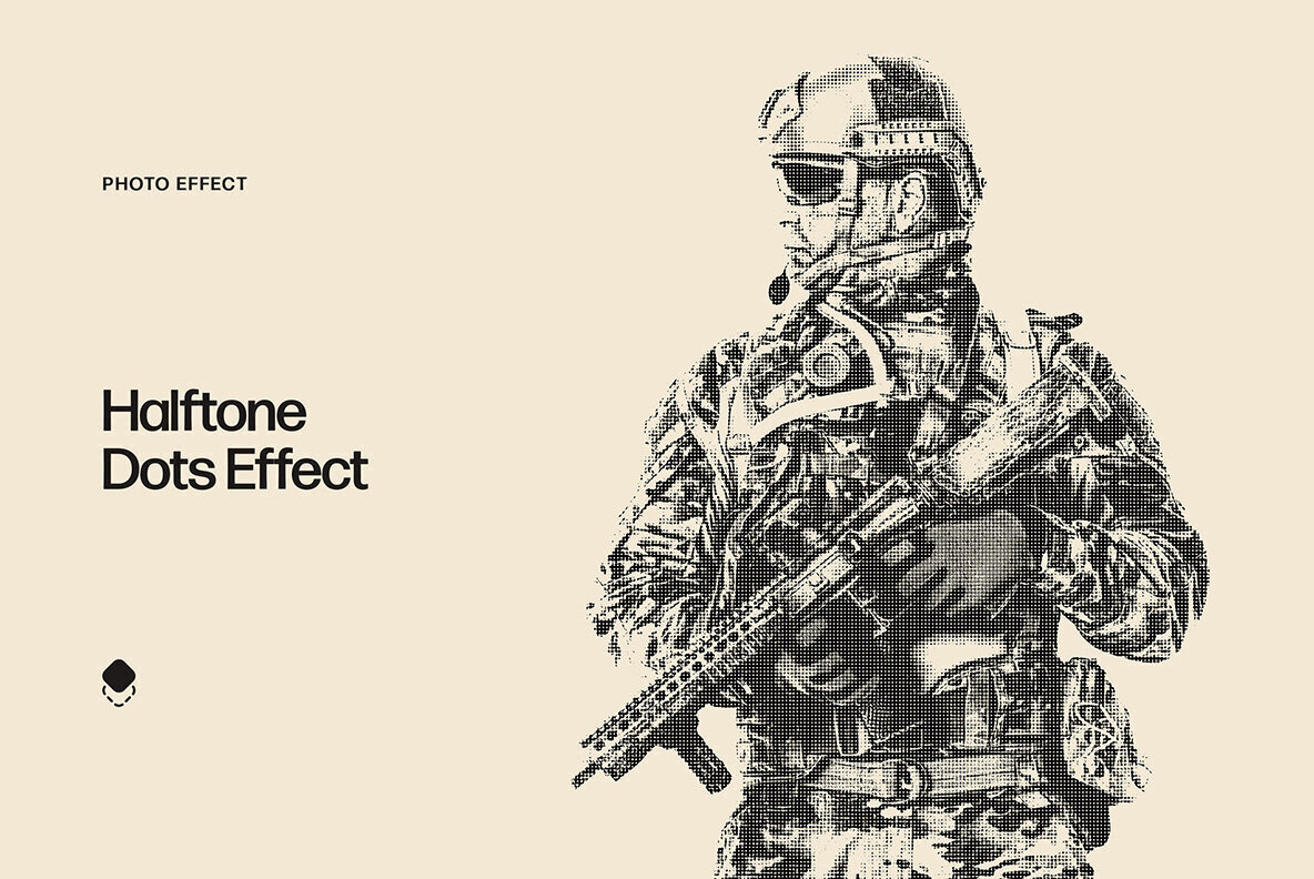 Halftone Dots Effect 1