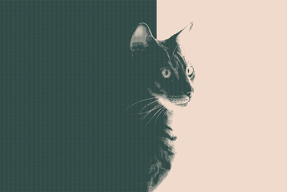 Halftone Dots Effect 3