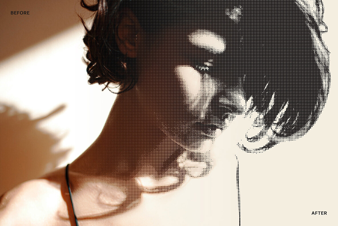 Halftone Dots Effect 5