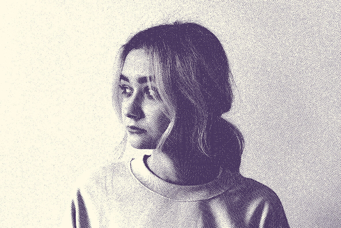 Engraving Photoshop Effect 2