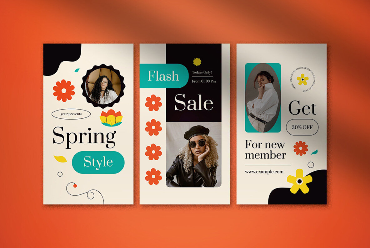 Modern Spring Sale Instagram Set 5