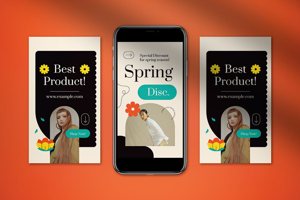 Modern Spring Sale Instagram Set 6