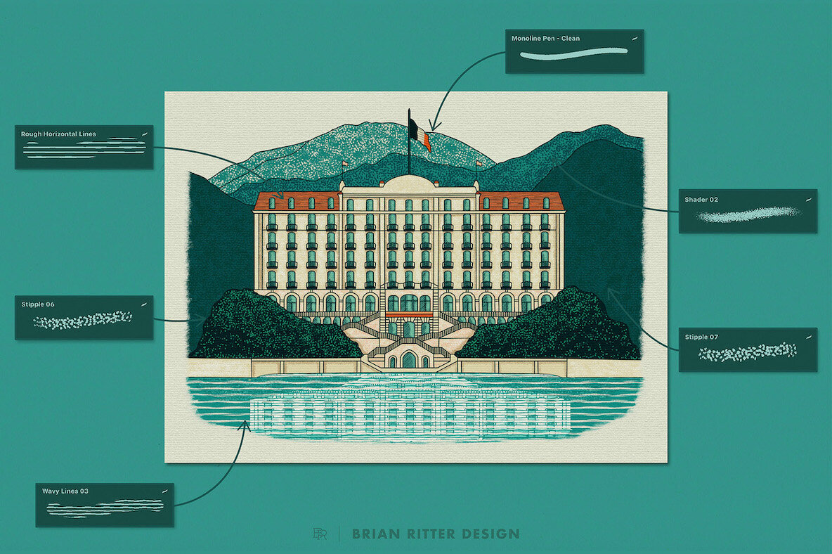 Versatile Brush Kit for Procreate 4