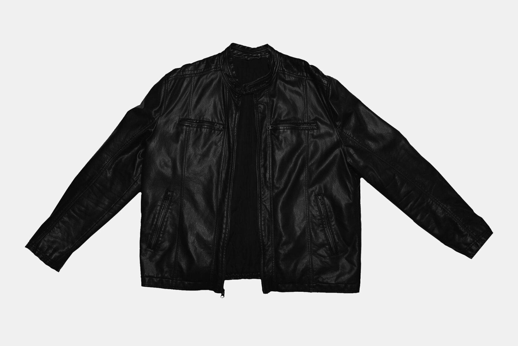 leather jacket mockup psd