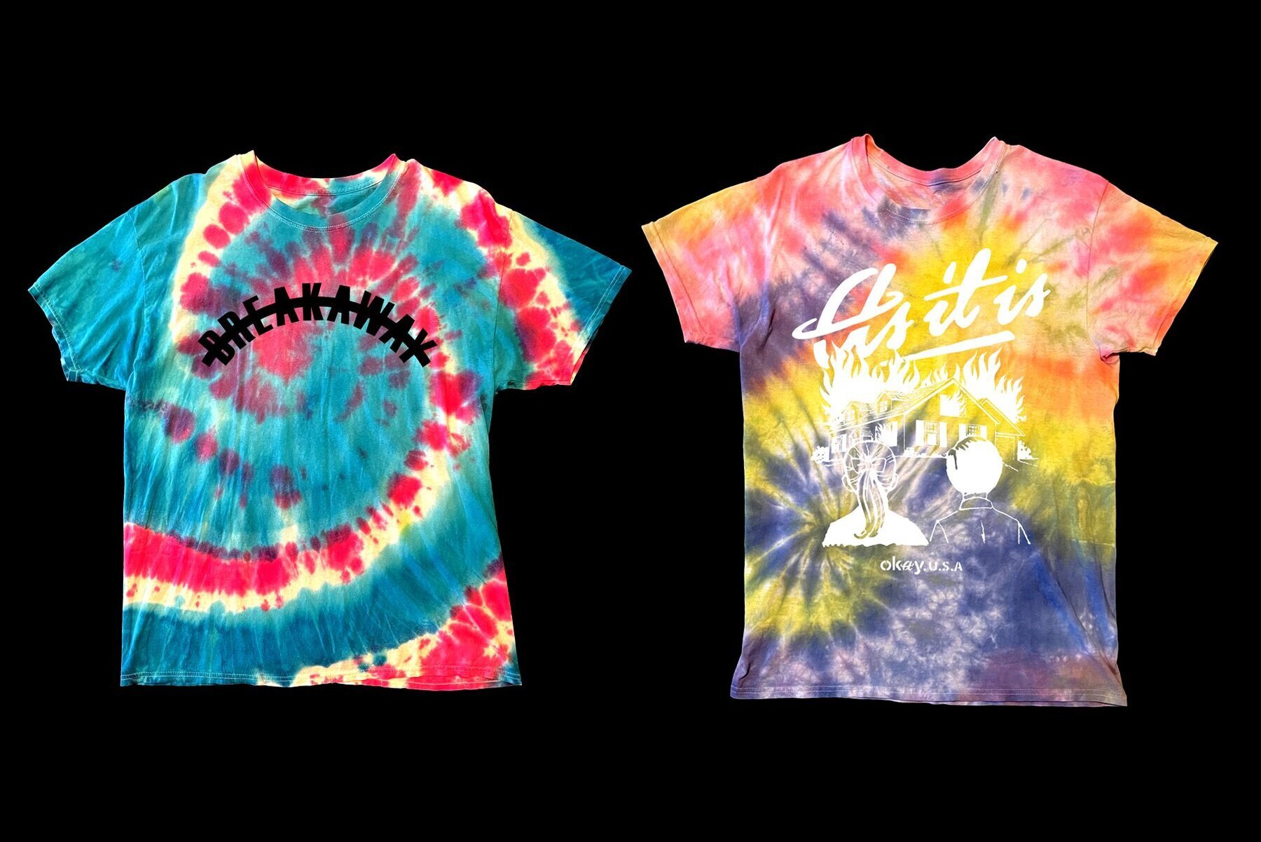 Tie Dye T Shirt Mockups 3