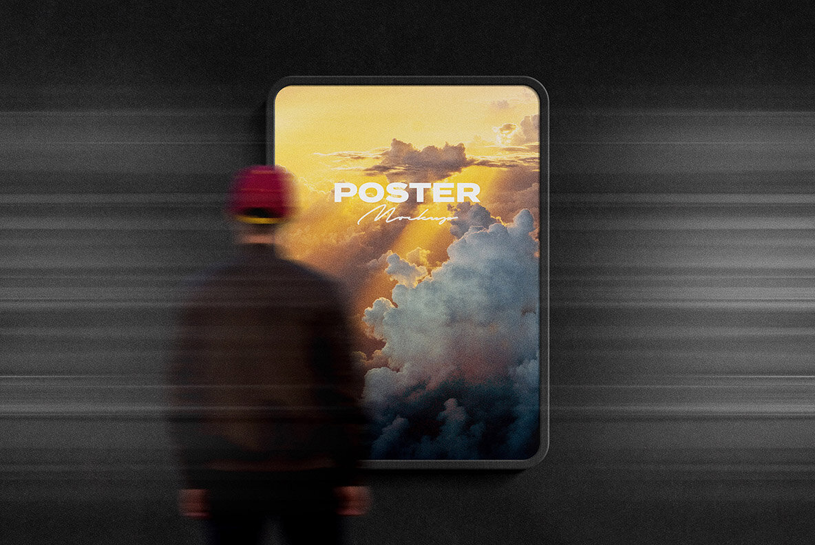 Street   Subway Poster Mockups 2