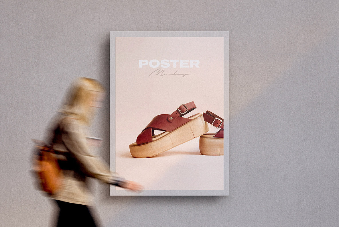 Street   Subway Poster Mockups 3