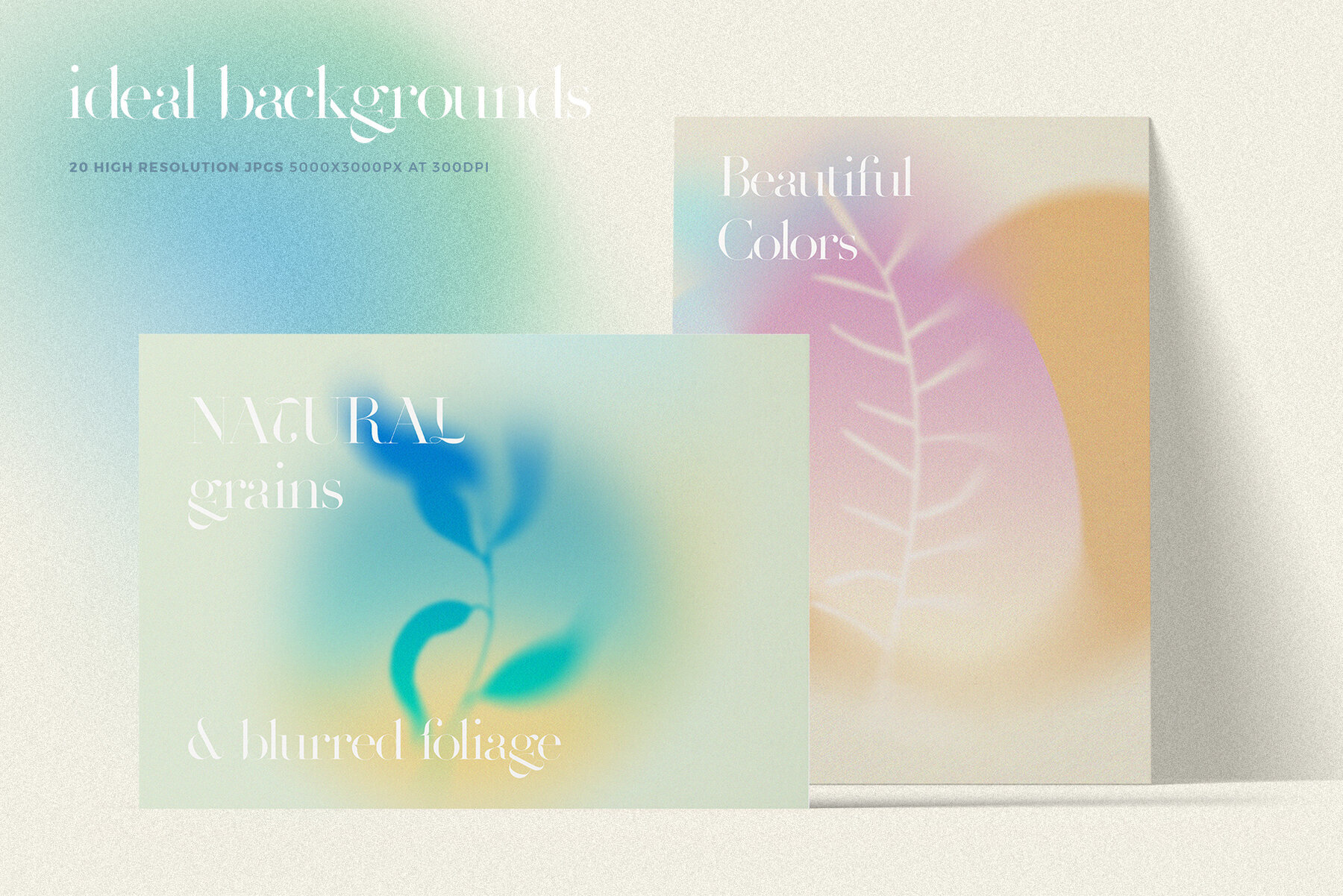 Colorful Grainy Gradient Backgrounds 2
