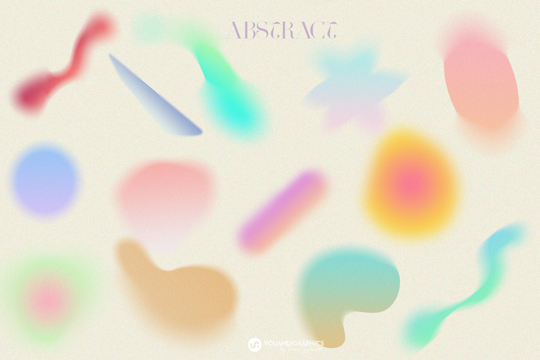 Colorful Grainy Gradient Backgrounds 11