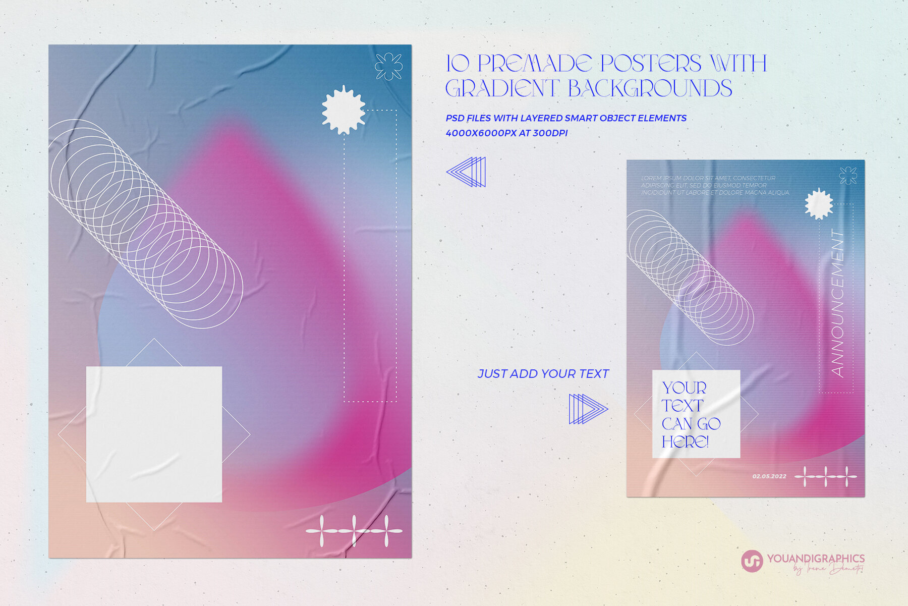 Color Overload Gradients Artwork Kit 3