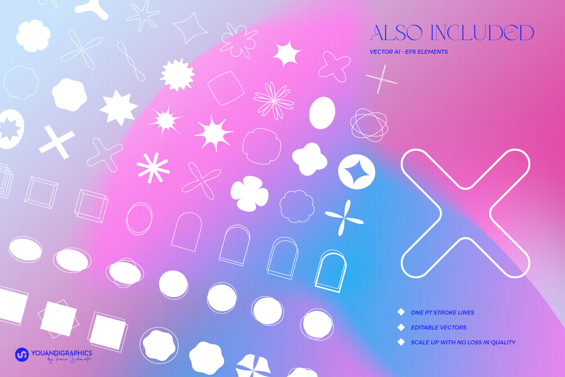 Color Overload Gradients Artwork Kit 6