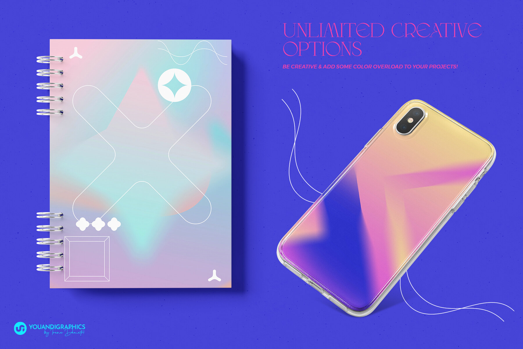 Color Overload Gradients Artwork Kit 7