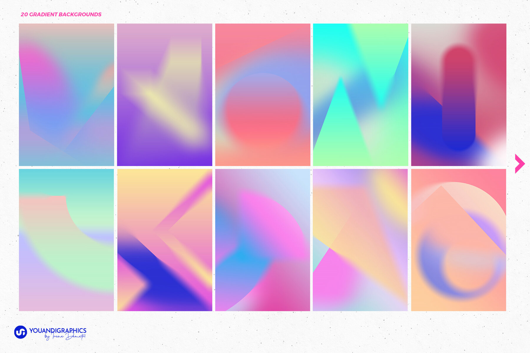 Color Overload Gradients Artwork Kit 10