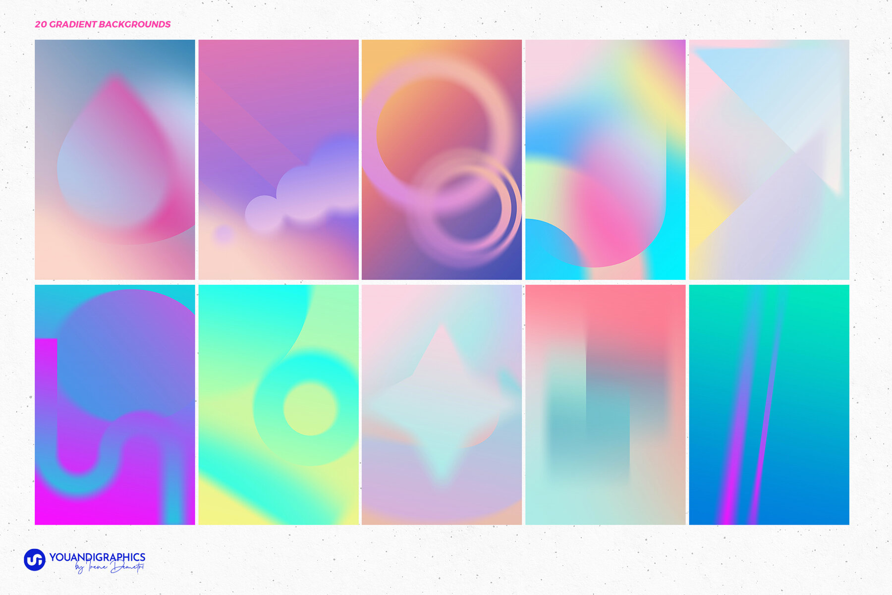 Color Overload Gradients Artwork Kit 11