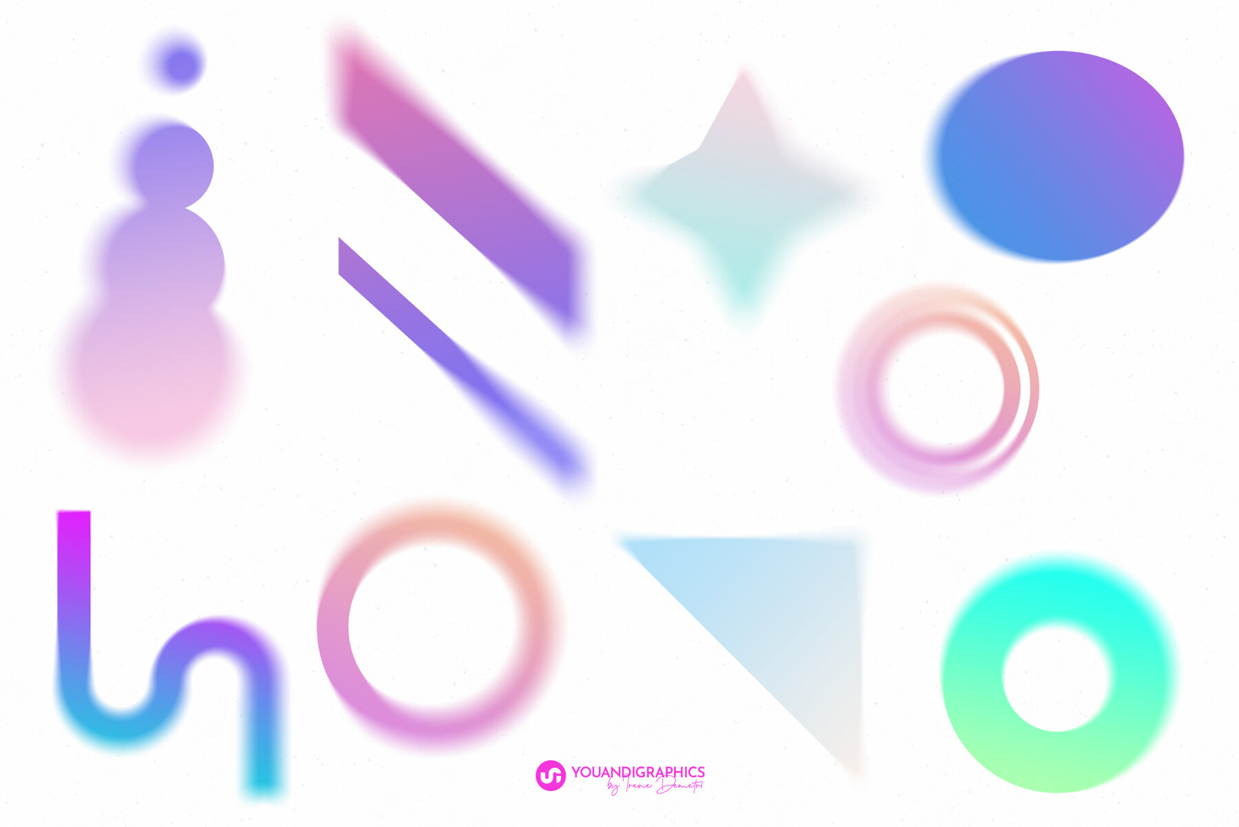 Color Overload Gradients Artwork Kit 14