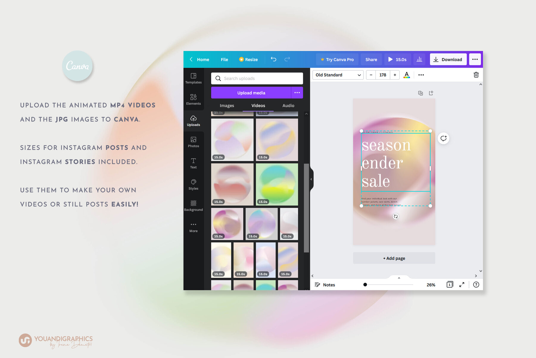 Gradient Spheres Animated and Still 12