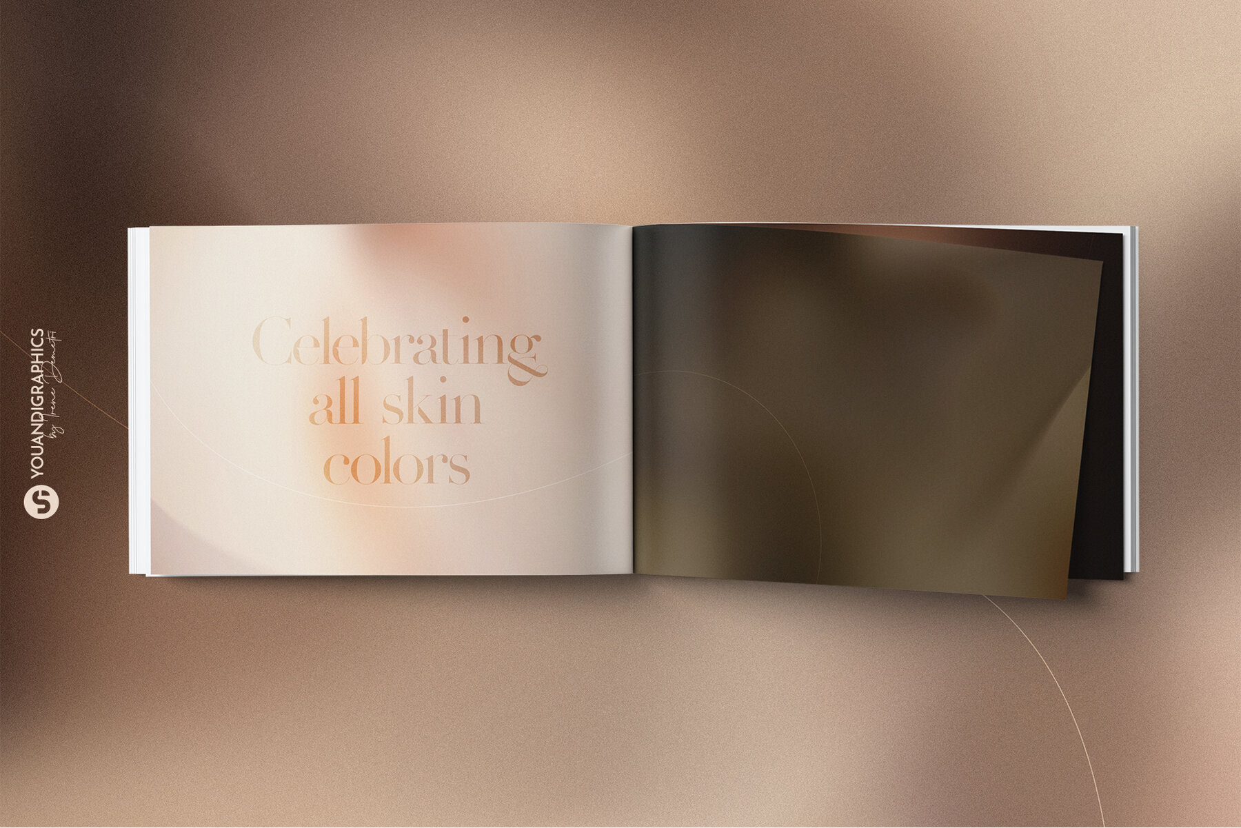 Nude Gradient Textured Backgrounds 4